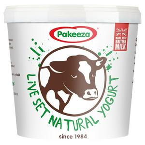 Pakeeza Live Natural Set yoghurt 900g (British brand)