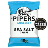 Pipers Chips Anglesey Meersalz 40g, importiert aus Großbritannien