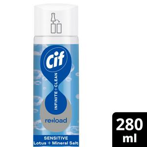 Cif Infinite Clean Reload Sensitive Lotus & Mineralsalz Reinigungspray 280ml