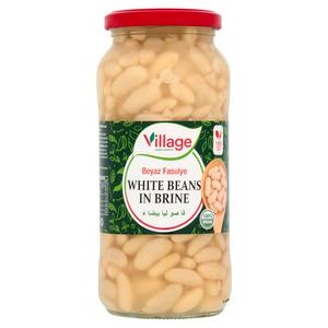 Village Quality Products white beans in brine 540g (British brand)