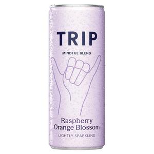 Sainsburys Trip Mindful Blend Raspberry Orange Blossom Sparkling Drink 330ml- Buy online at McGrocer