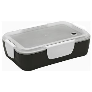Smash Bento Lunch Box Black plastic container (British brand)