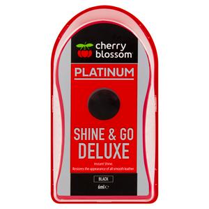 Cherry Blossom shoe polish black 6ml - British product
