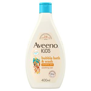 Aveeno Kids Bubble Bath Soothing Oat Extract 400ml - British product