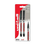 Uni-Ball permanent marker black 2pk (British brand)