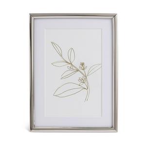 Habitat skinny metal picture frame silver 19x14cm - British product