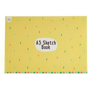 Get Creative A3 Sketch Book with 40 blank pages, UK version