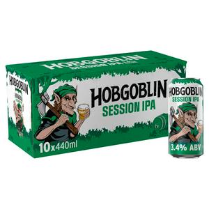 Hobgoblin Session IPA Beer Cans 10 x 440ml, UK version