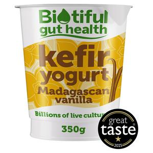 زبادي كفير Biotiful بالفانيليا المدغشقرية عالي البروتين 350 جرام - اشترِ عبر الإنترنت من McGrocer