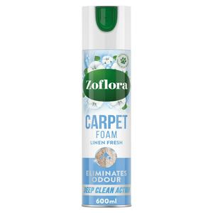 Zoflora Carpet Fresh Foam Linen Fresh 600ml (British brand)