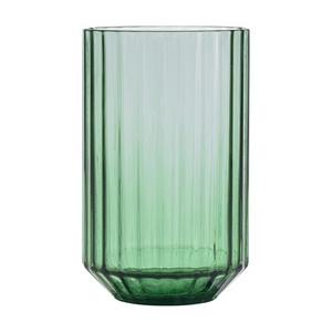 Sainsburys Habitat Wide Ribbed Tumbler Green Glass 250ml- Buy online at McGrocer