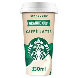 Starbucks Caffe Latte Iced Coffee 330ml (British brand)