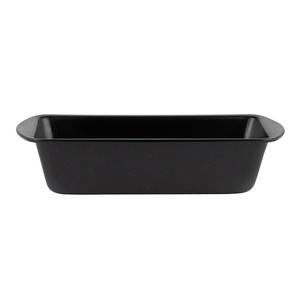 Basics loaf tin black non-stick baking mould 18cm - British product
