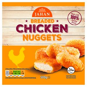 Jahan Breaded Chicken Nuggets - British Poultry 500g