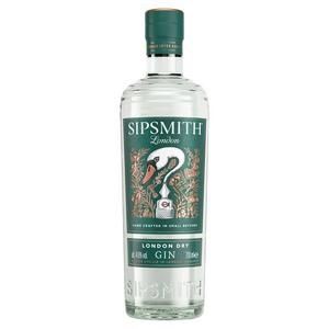 Sipsmith London Dry Gin 70cl bottle, imported from the UK