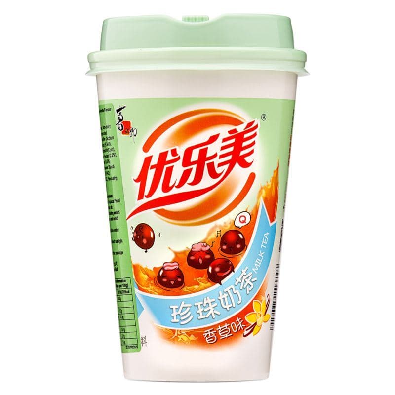 Xizhilang ST Instant Milk Tea Drink With Tapioca Pearl (Vanilla Flavour) 喜之郎 優樂美珍珠奶茶 (香草味)