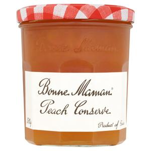 Bonne Maman peach conserve 370g - British product