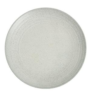 Habitat textured ripple dinner plate chalk grey UK version