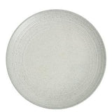 Habitat textured ripple dinner plate chalk grey UK version