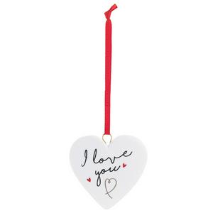 Sainsbury's Valentinstag Ich liebe dich Token Geschenkkarte 5cm