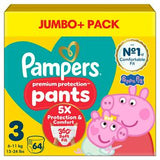 Pampers nappy pants size 3 64 pack, imported from the UK