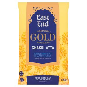 East End chapatti flour stoneground wholewheat 5kg - British product