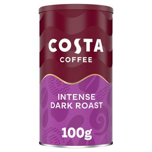 Costa Coffee Intense Dark Roast pulverkaffe 100g