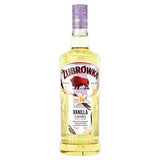 Zubrowka vanilla flavoured spirit drink 70cl (British brand)