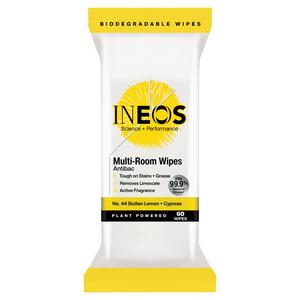 INEOS Antibacterial Cleaning Wipes Sicilian Lemon Cypress, UK version