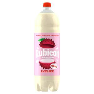 Sainsburys Rubicon Sparkling Lychee Juice Soft Drink 2 Litre- Buy online at McGrocer