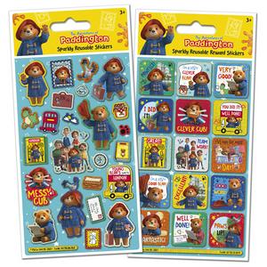 Paddington foiled stickers sparkly sheet, imported from the UK