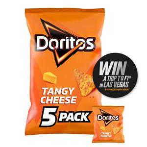 Doritos Tangy Cheese Tortilla Chips Multipack 5x30g - British product