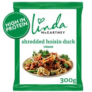 Linda McCartney Vegetarian Shredded Hoisin Duck 300g, UK version