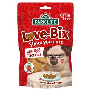 Park Life dog biscuits red berry 100g, imported from the UK