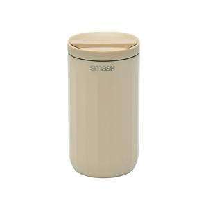Smash Linear Beige travel coffee cup (British brand)