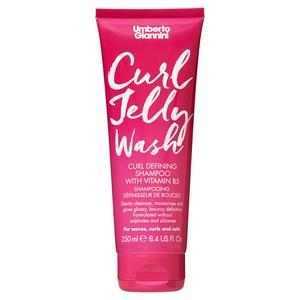 Umberto Giannini Curl Jelly Wash Shampoo with Vitamin B5 250ml (British brand)