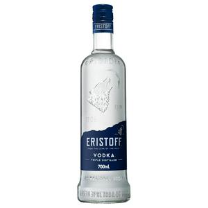 Eristoff Original Pure Grain Vodka 70cl bottle - British product