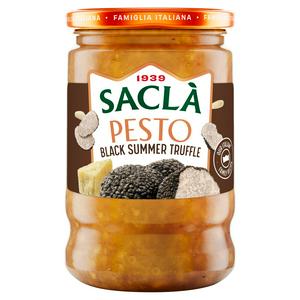 Sacla Black Summer Truffle Pesto 190g (British brand)