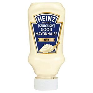 Heinz Seriously Good Mayonnaise 215g jar, UK version