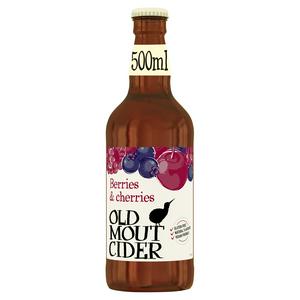 Old Mout Berries and Cherries Cider 500ml, imported from the UK