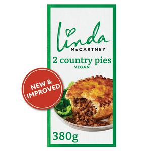 Linda McCartney Deep Dish Country Pie x2 380g, britisk versjon