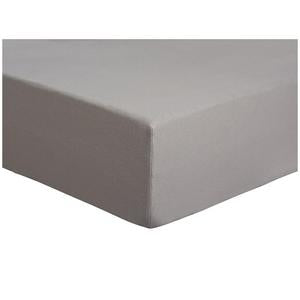 Habitat Brushed Cotton Fitted Sheet Dove Grey, UK version
