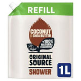 Original Source Tropical Coconut shower refill 1000ml, imported from the UK