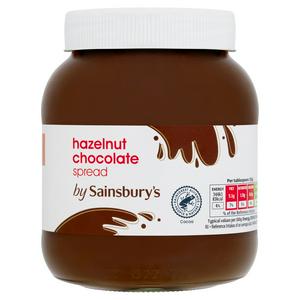 Sainsburys Sainsbury's Hasselnøtt sjokoladepålegg 750g - Kjøp online hos McGrocer
