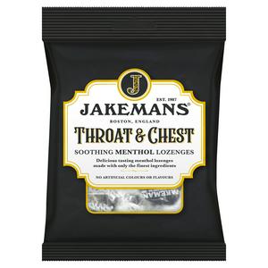 Jakemans Pastilles apaisantes pour la gorge et la poitrine au menthol Anis Eucalyptus 160g