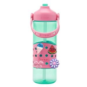 Smash pink turquoise charm bottle 750ml (British brand)