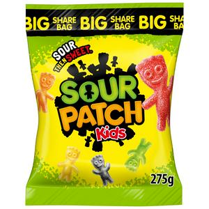 Sour Patch Kids Fruit Gums Original 275g (British brand)