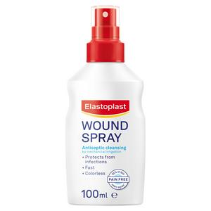 Elastoplast Wound Spray 100ml antiseptic liquid cleanser - British product