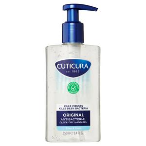 Cuticura Original Anti Bacterial Hand Gel 250ml - British product