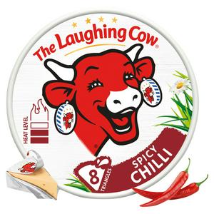 The Laughing Cow Chili Cheese Spread Triangler 128g